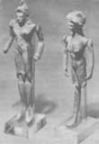 Давньогрецькі глиняні ляльки-іграшки з рухомими кінцівками